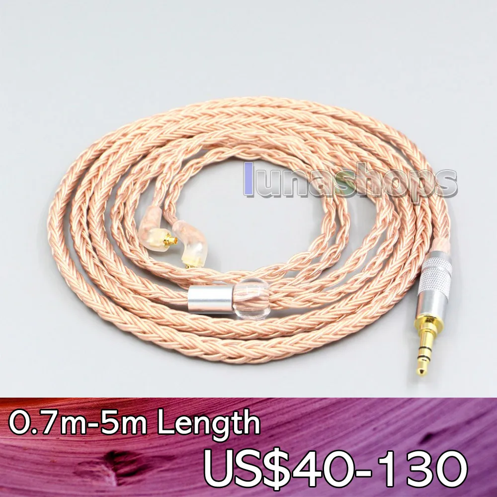 LN006732 2 5 мм 3 XLR сбалансированный 16 ядер 99% 7N OCC кабель для наушников Etymotic ER4SR ER4XR ER3XR