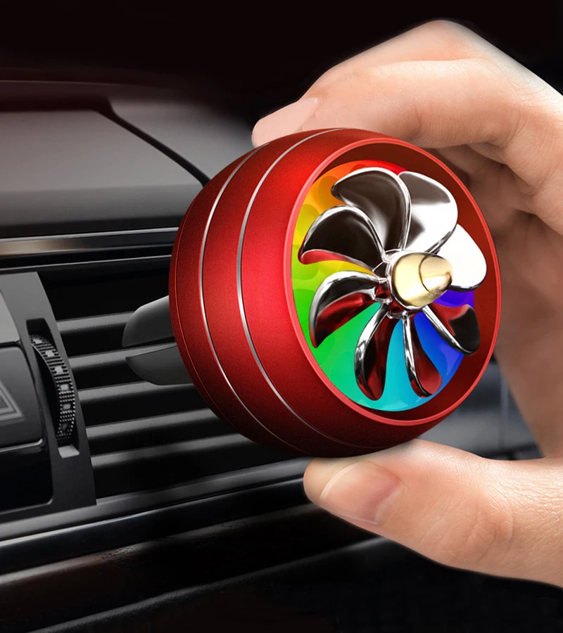 Новый светодиодный атмосферный светильник автомобильный освежитель воздуха