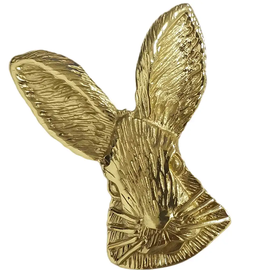 

Латунная ручка с кроличьей головкой Dreeser, шкаф, шкаф, ящик, шкаф ручки для шкафа, ручка