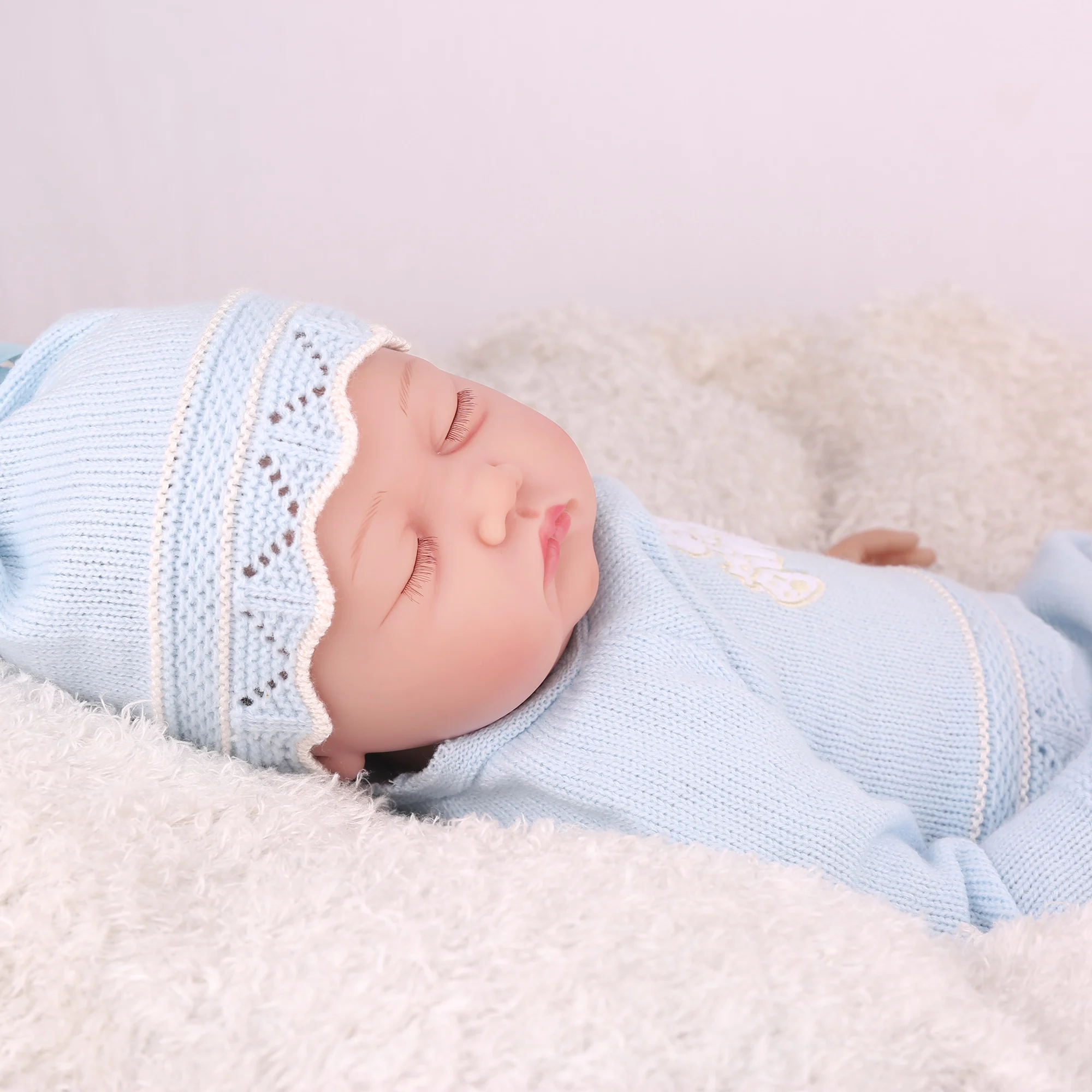 Reborn Baby doll ткани тела красивый малыш Boneca 22 дюймов реалистичные детские игрушки в