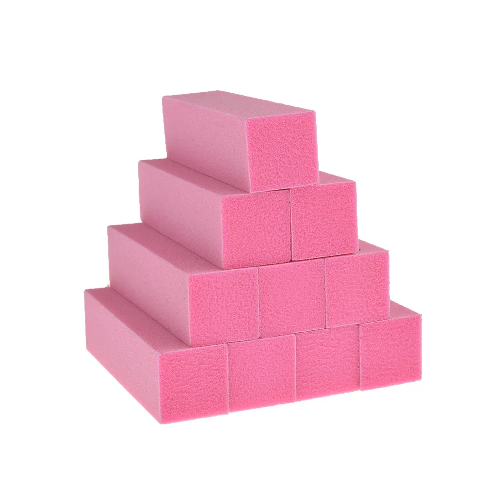 

10pcs Buffing Sanding Files Block Pedicure Manicure Care Nail Art Buffer Polish White Nail File Nail Art Tips Manicure Pedicure
