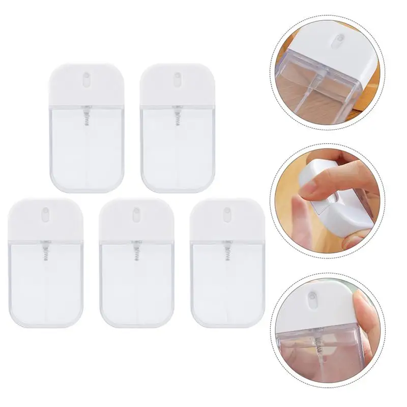 

5pcs Cosmetic Bottles Liquid Bottles Cosmetic Container Storage Bottles Spray Bottles for Travel Bedroom Home