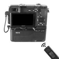 meike mk a6600 pro battery grip for sony a6600 camera with 2 4g wireless remote control