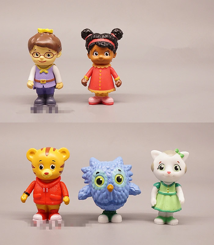 Симпатичная Фигурка Даниэля Тигра по округу тигр мальчик девочка Лев птица