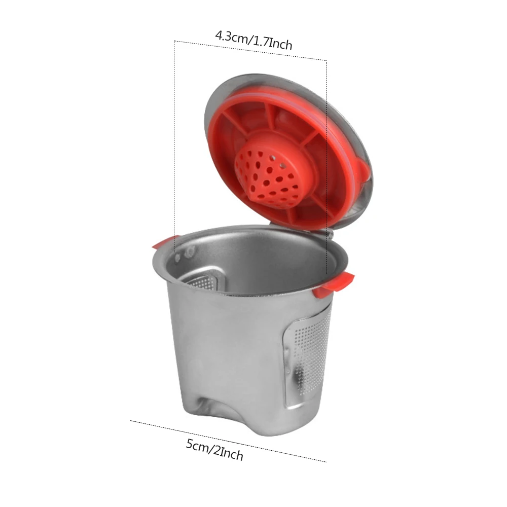 1 шт. кофейная капсула из нержавеющей стали многоразовая чашка для K Cup Baskets Pod
