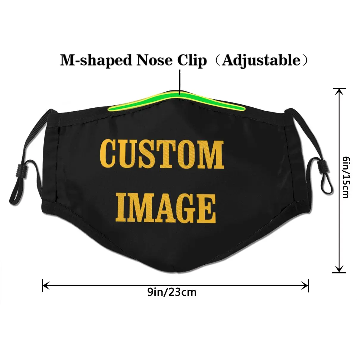 Аксессуары для одежды JUNRUN Бесплатная пользовательская маска на рот принты