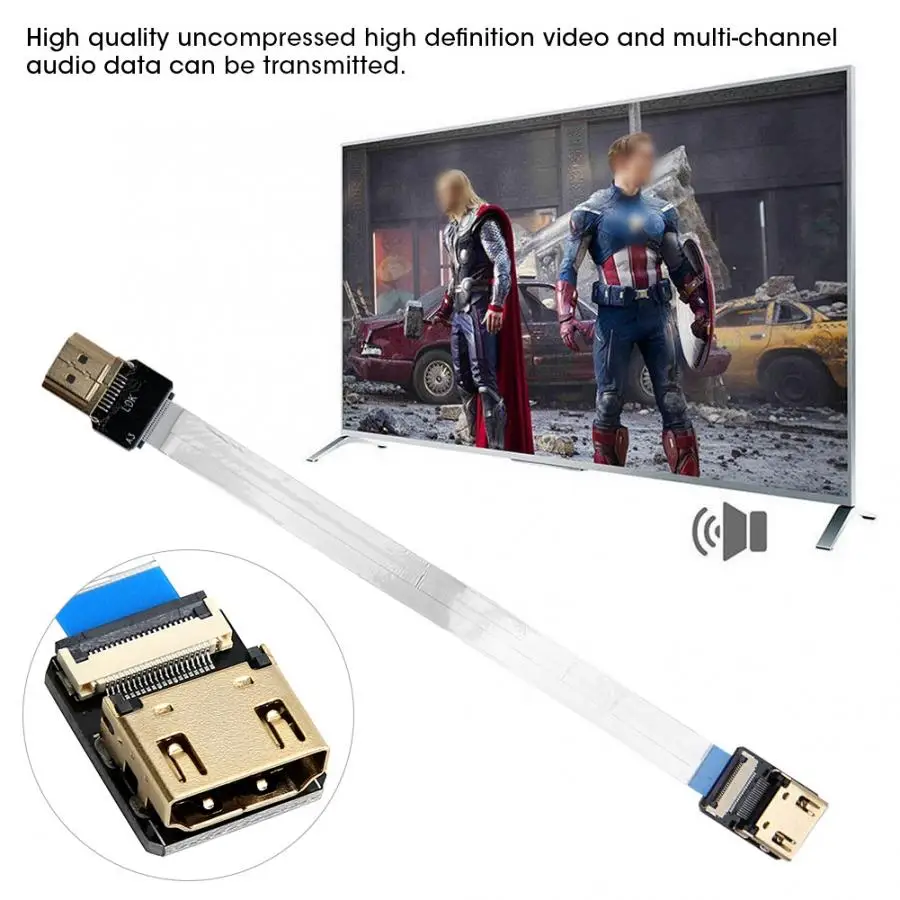 Стандартный совместимый разъем интерфейса мягкий A3 плоский штекер на A4 женский