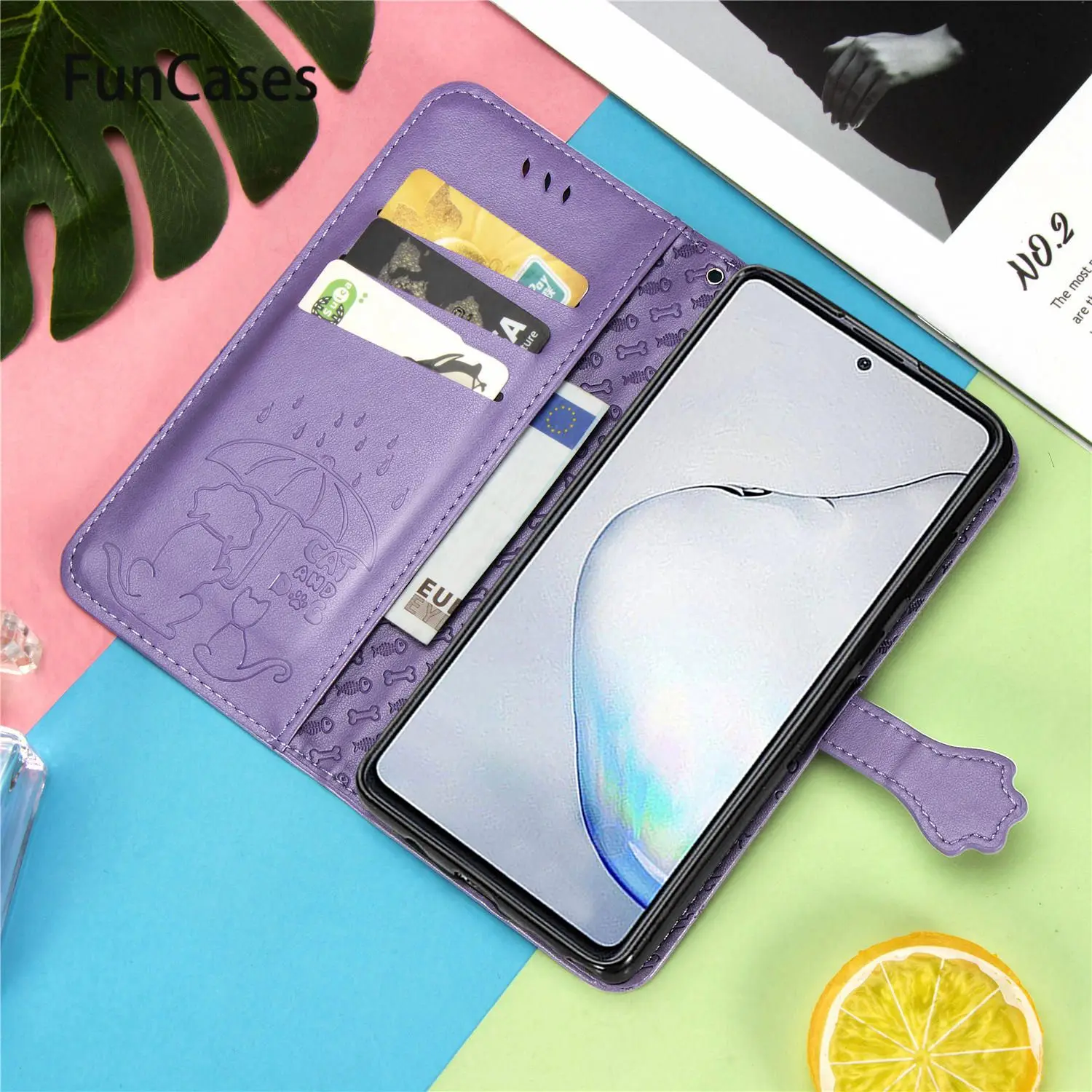 Роскошный чехол книжка из искусственной кожи для Huawei Honor 20 чехлы телефонов Ajax armor
