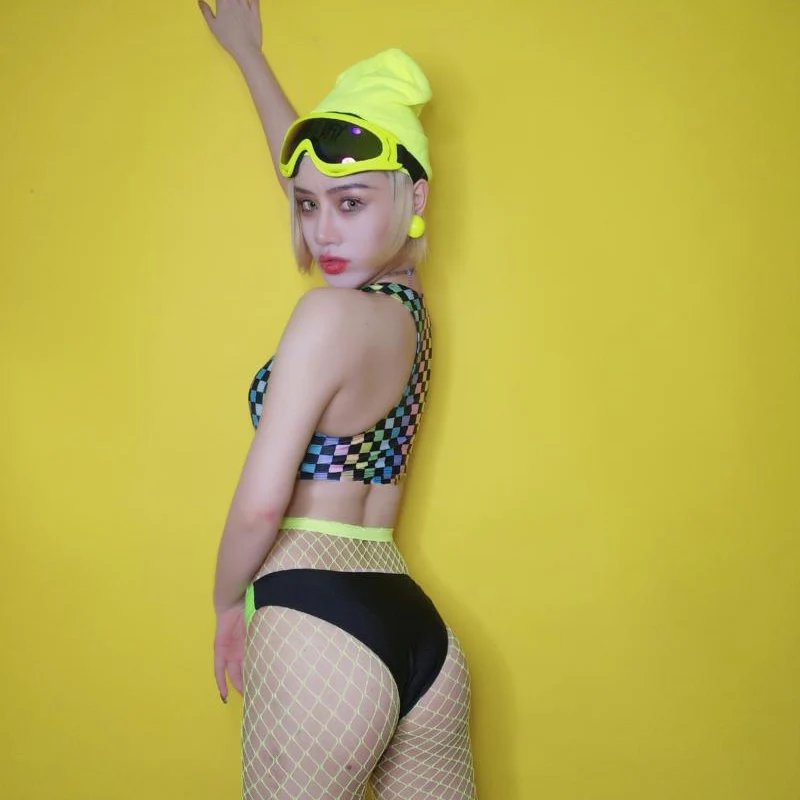 Новинка женские танцевальные костюмы для джаза ночного клуба Женский певец ГОГО