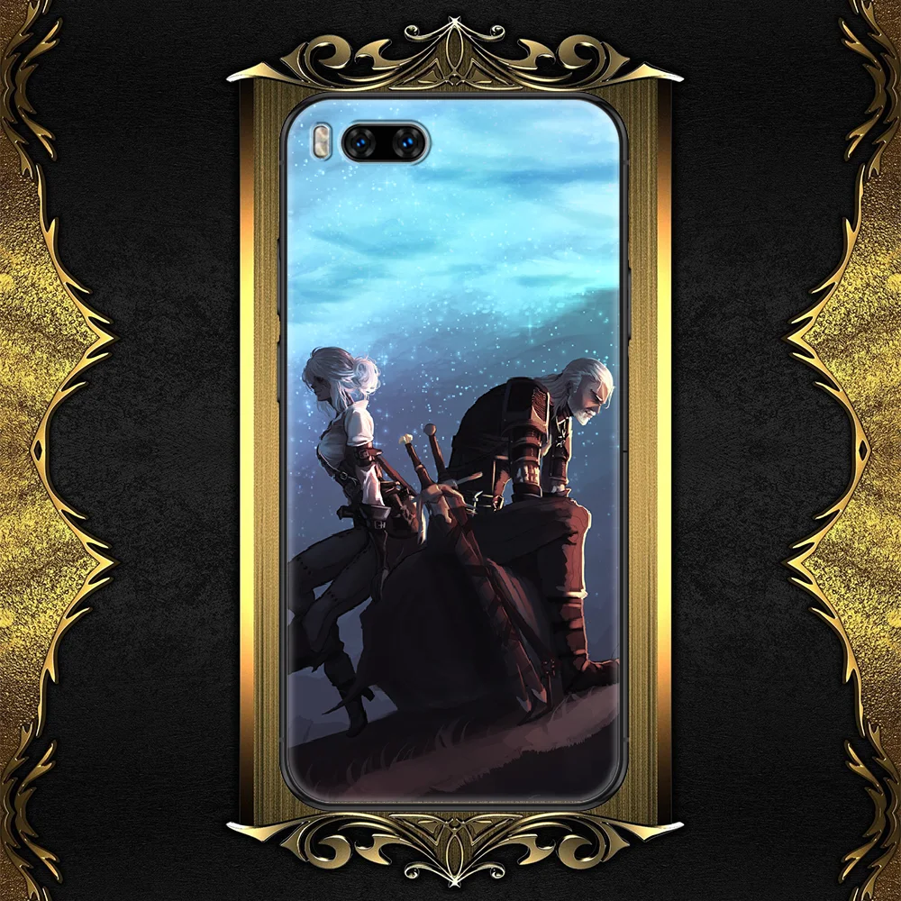 

Game Witcheres-compatible Phone Case Cover Hull For iphone 5 5s se 2 6 6s 7 8 12 mini plus X XS XR 11 PRO MAX black silicone