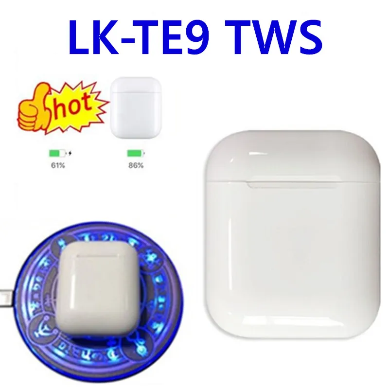 I14 tws lkte9 lk te9 Наушники Беспроводные bluetooth 5,0 наушники PK i90 i100 i200 tws для iPhone xiaomi huawei samsung наушники lg