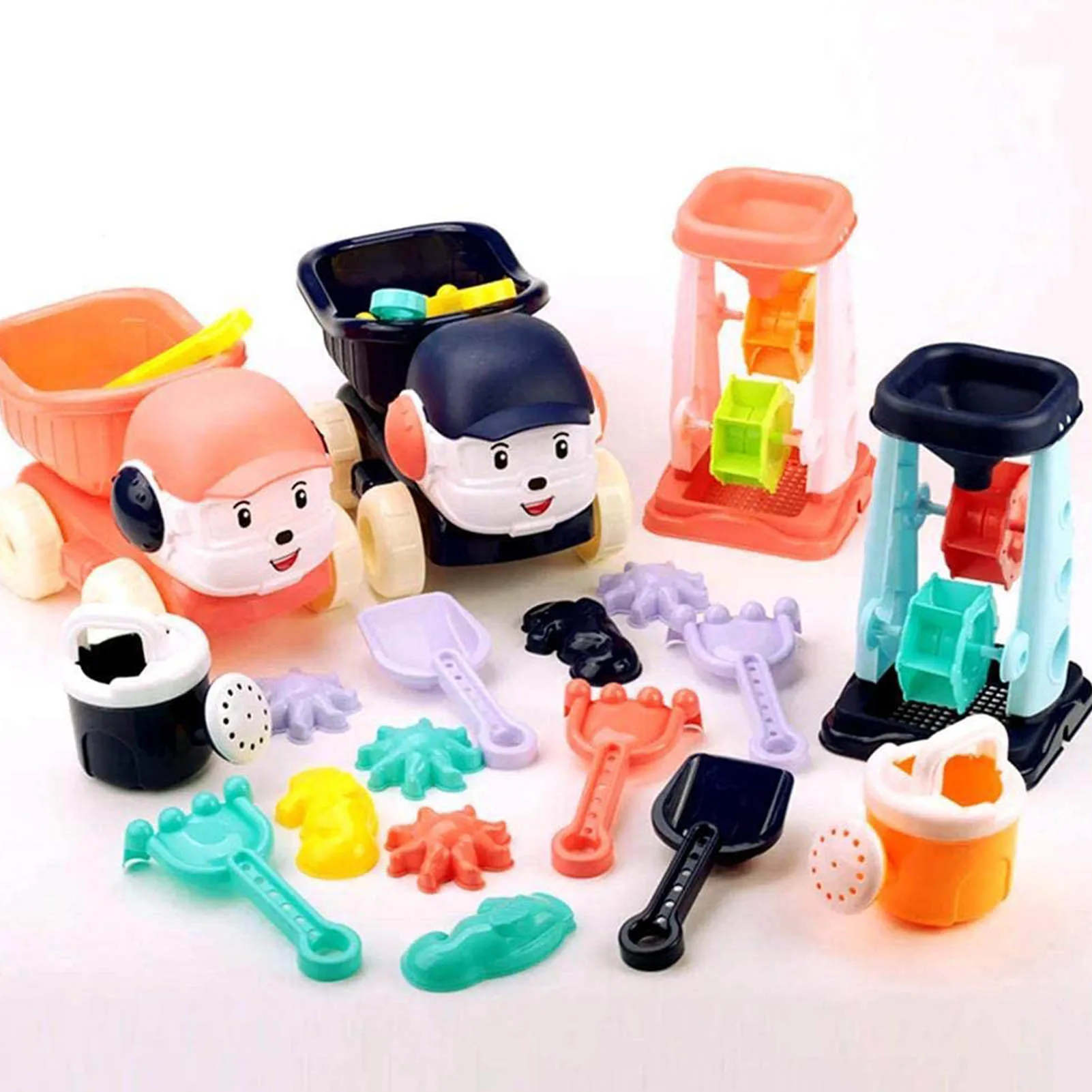 

6pcs Children Beach Tools Set Sand Playing Toys Sand Shovel Tool Sand Playing Toys Beach Seaside Tools For Gifts