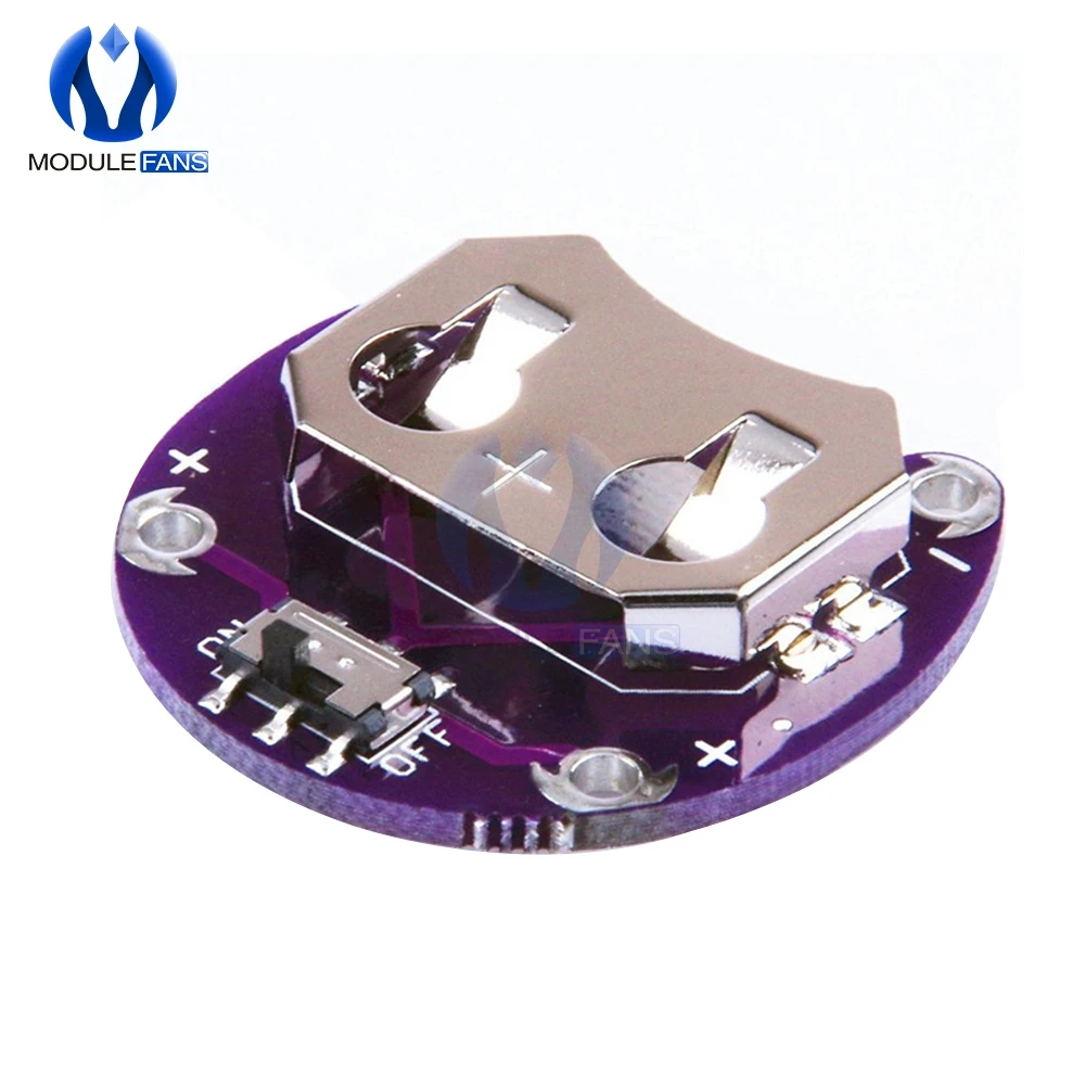 2 шт. держатель для аккумулятора Arduino LilyPad CR2032|holder cr2032|arduino lilypadholders for coins |