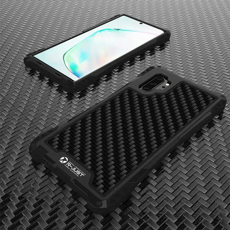 Suntaiho противоударный чехол S10 S9 S8 Funda cap Роскошный 360 Полный Чехол чехол для samsung Galaxy S10 Plus S9 S8 Plus Note 9 8 - Цвет: Black
