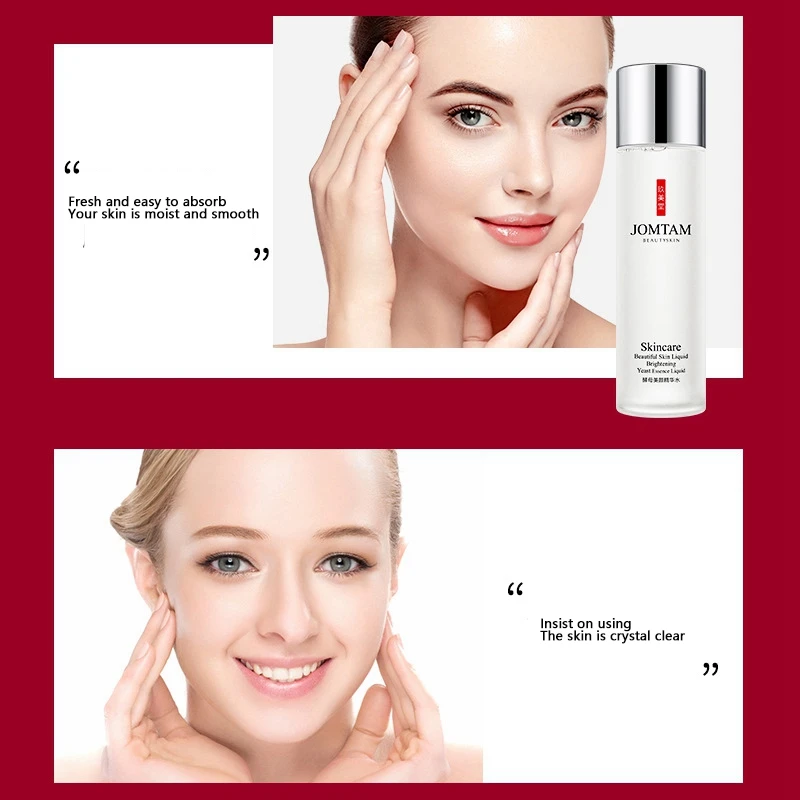 

JOMTAM Yeast Essence Liquid Face Toners Water Tonico Facial Lotion Oil Control Moisturizing Shrink Pore Toner Skin Care