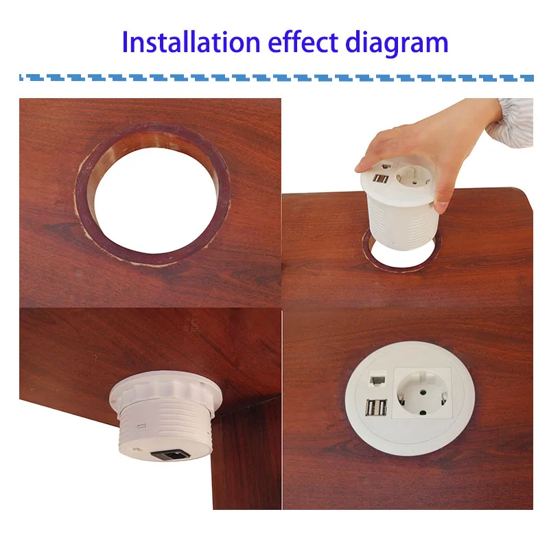 Sofa/столешница/настольная розетка для зала Круглая Простая зарядная европейский