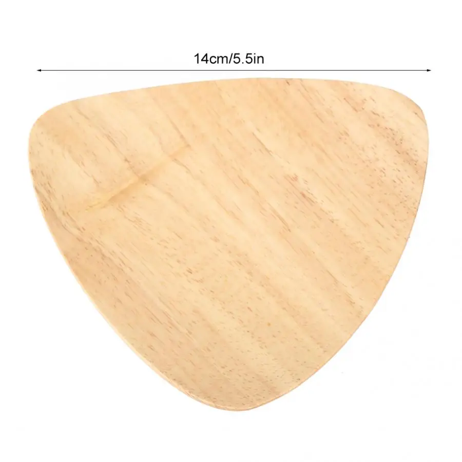 Деревянный поднос десертные тарелки 2 шт. деревянная тарелка для печенья