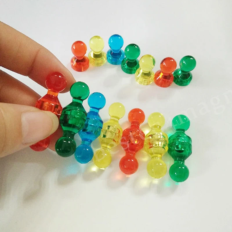 45 шт. Магнитный штифт магниты для скиттл пешки идеально подходят дома офиса