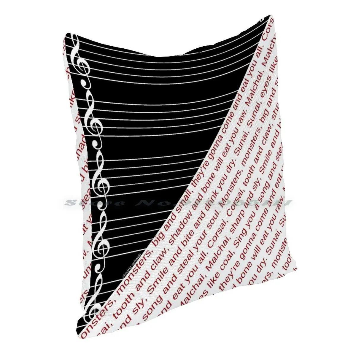 Чехол с изображением монстров и подушек наволочка из хлопка льна монстра малчая