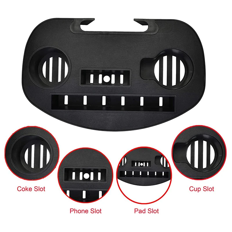 

2-Piece Zero-Gravity Recliner Tray-Universal Folder for Folding Recliner, with Mobile Device Slot, Tray