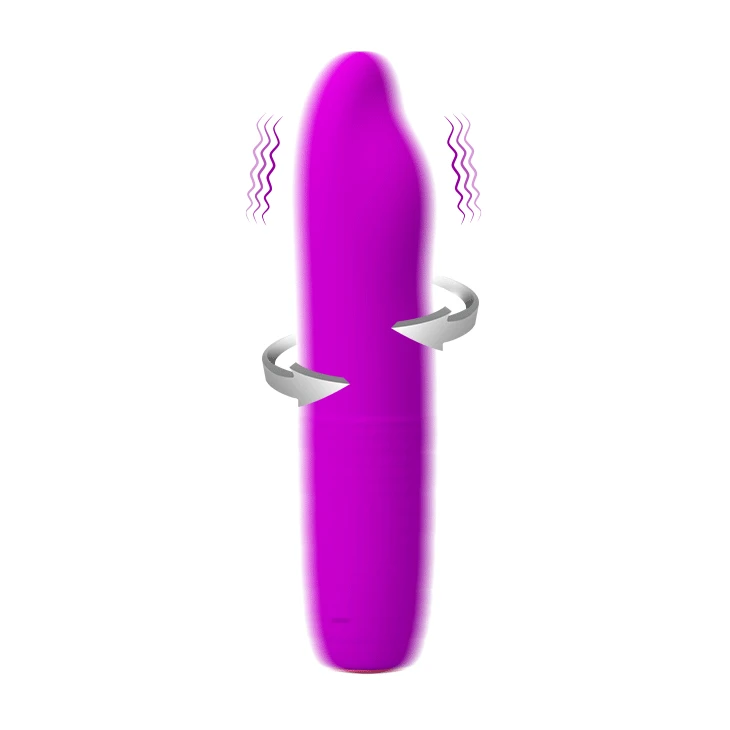 Новая красивая любовь USB перезарядка 4 скорости G spot Вибратор вращения Стимулятор
