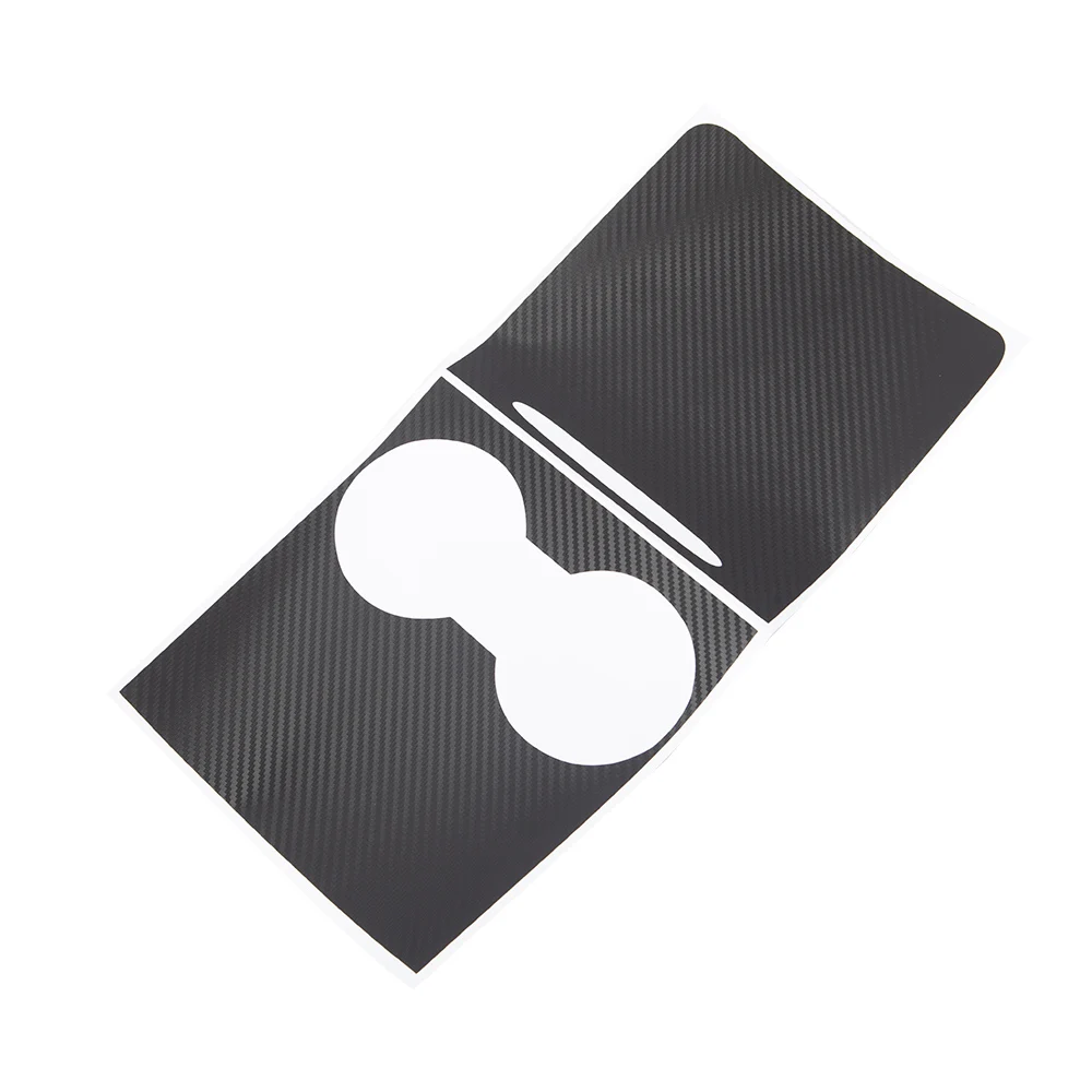 

New Car Central Control Panel Carbon Fibre Sticker Protective For Tesla Model 3 2021 Accessories Model Y Model Three Model3
