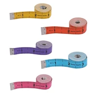 rorgeto 150cm60 body measuring ruler soft sewing ruler tailor tape measure mini soft flat ruler sewing measuring tool