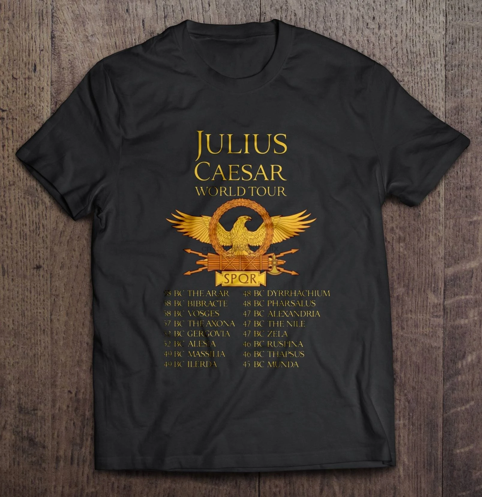 Мужская забавная футболка модная с изображением Джулиуса Цезаря во всем мире