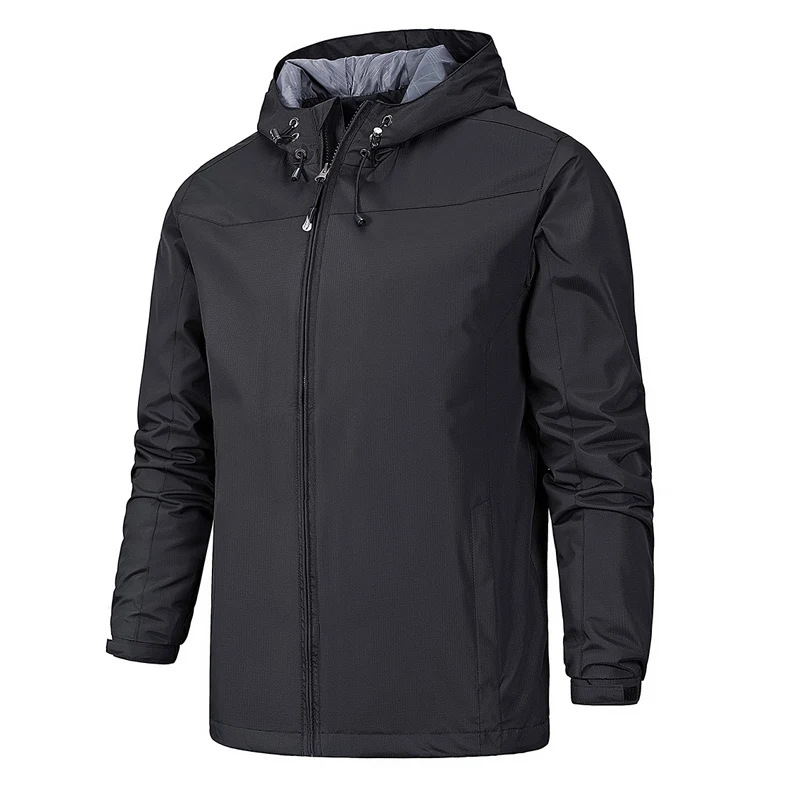 

Men's Windbreaker Jackets Waterproof Military Hooded Wind Breaker Casual Coat Male Clothing Windproof Autumn Spring Outwear Men
