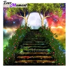 Ever Moment, Сказочная алмазная живопись, мифическая лестница, Луна, дерево, оптовая продажа, блестящие стразы фотографии настенные декорации 5L1190