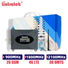Усилитель сотовой связи Lintratek 2G 3G 4G GSM WCDMA LTE ретранслятор 900 2100 1800 МГц DCS UMTS