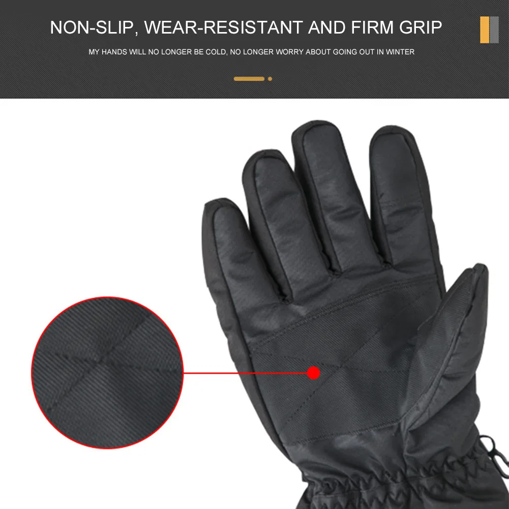 

Men Women Camping Fishing Skiing Motorcycle Soft Heated Gloves Hand Warmer Cycling Winter Sports USB Hiking Climbing Comfortable