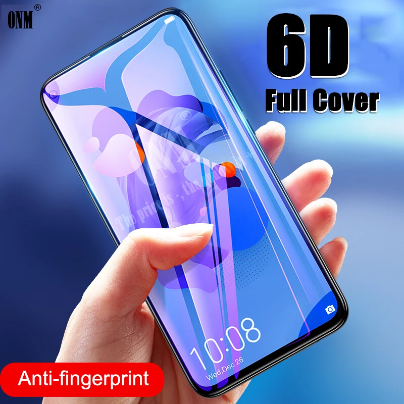 6D закаленное стекло для Huawei P30 Lite Nova 5i 5 4E 4 3 3i Pro Полное покрытие изогнутая Защитная