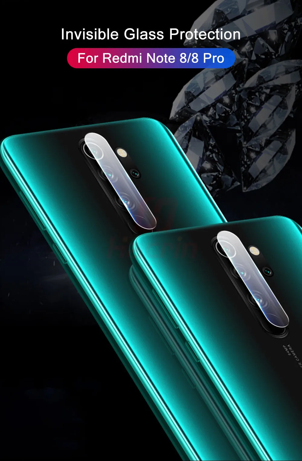 2 шт стекло для Xiaomi Redmi Note 8 закаленный стеклянный объектив камеры стекло Защитная пленка для экрана стекло для Xiaomi Redmi Note 8 Pro