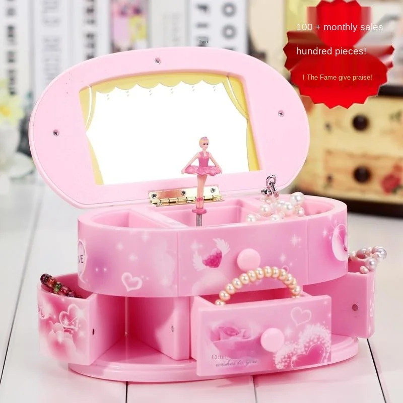 Горячая продажа 16 стилей музыкальная шкатулка коробка ювелирных изделий подарок