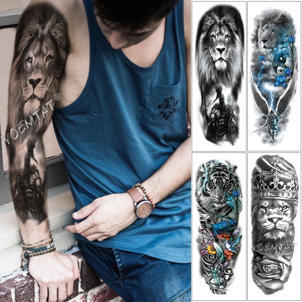 Tiger Skull Tattoo Design