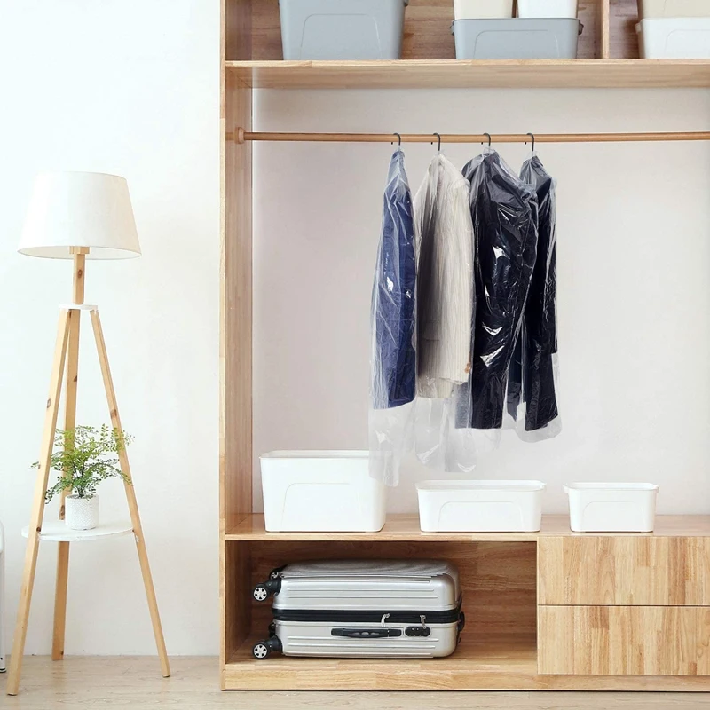 Пылезащитные сумки для сухой уборки 50 шт. багажа платьев постельного белья