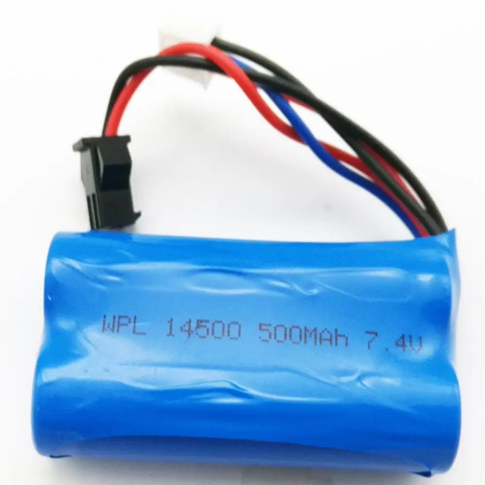 lithium battery WPL B14K B24K B16K B36K C14 C24K полномасштабный пульт дистанционного управления Комплект версия Универсальный 2,4G приемник Lipo зарядное устройство - Цвет: lithium battery