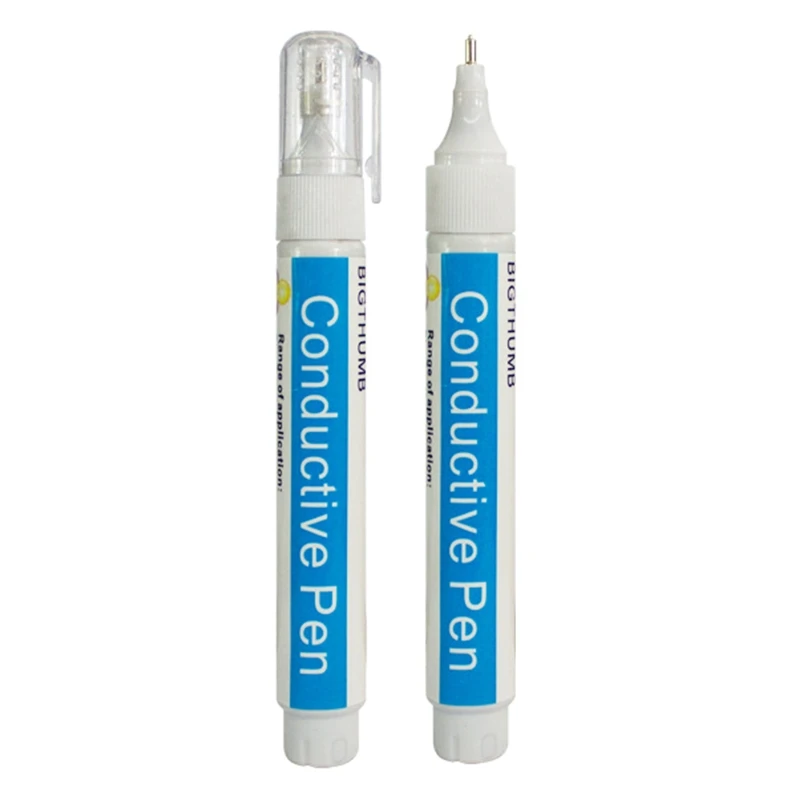 Silver Conductive Pen Bronze Paint Circuit Designing Tool for Teacher Student Repair Accessories | Канцтовары для офиса и дома