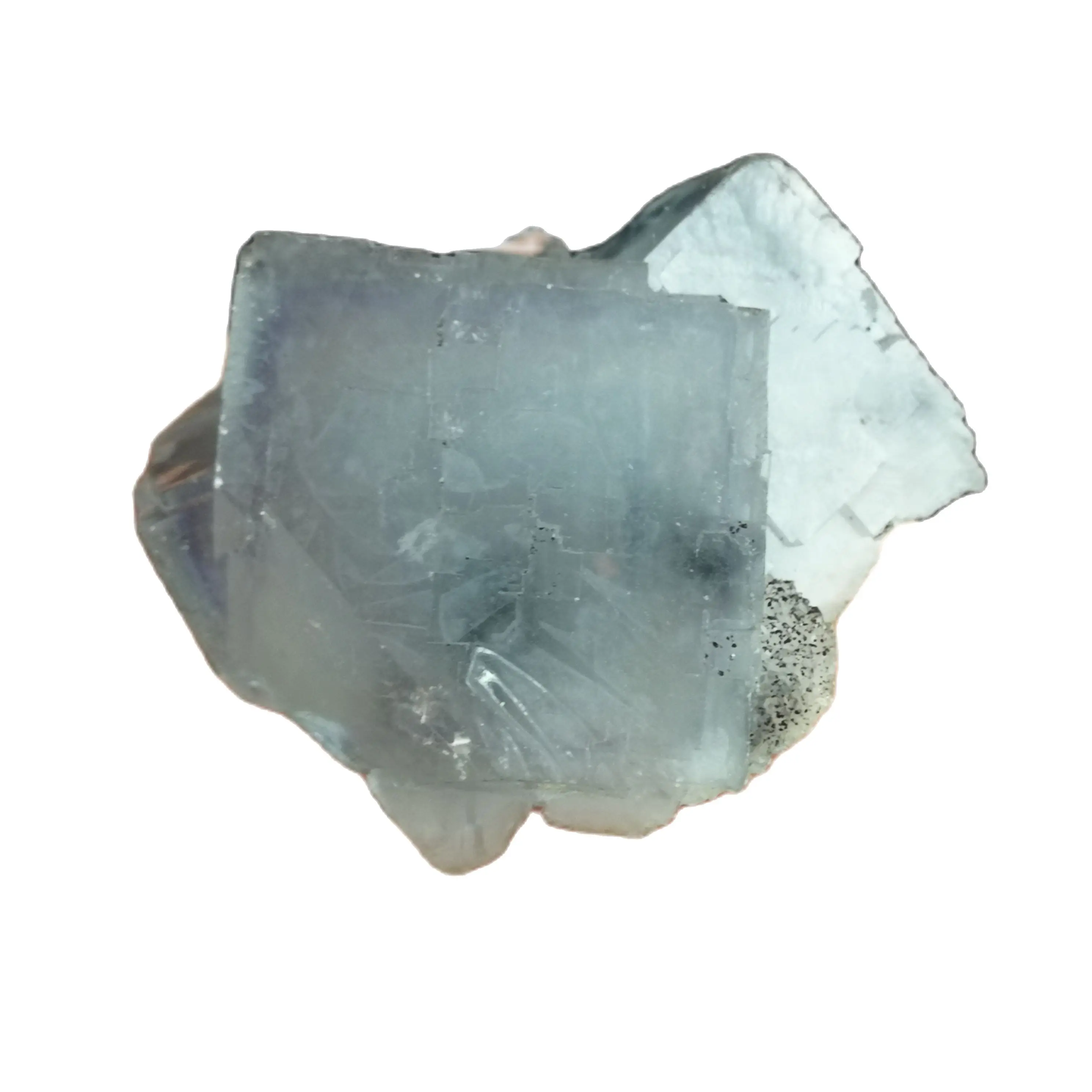 

58.9Natural sea blue rock sugar fluorite mineral specimens, home furnishings