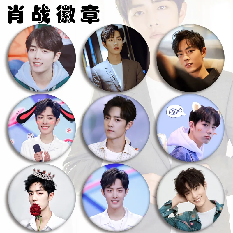 Брошь булавки значки аксессуары Chen Qinglinghot sale Xiaozhan Wang Yibo для одежды рюкзака