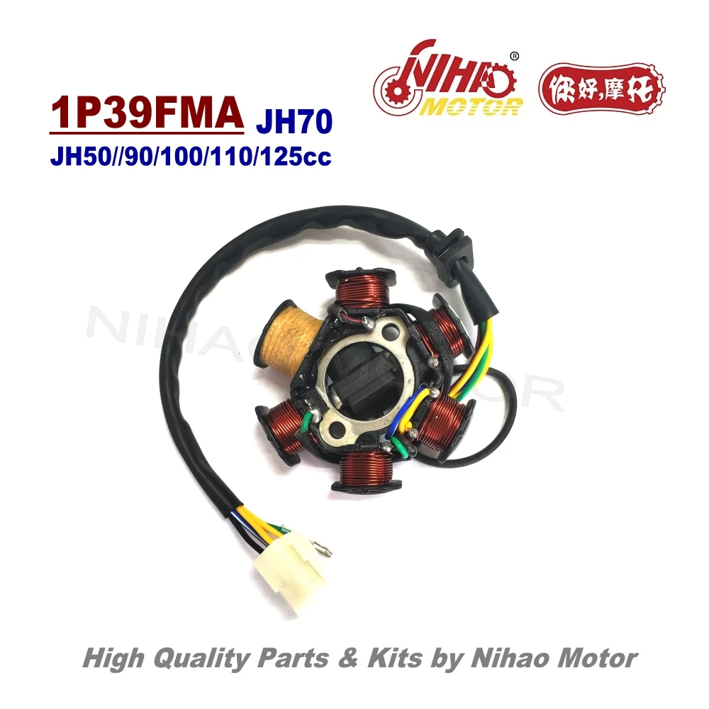 Катушка накаливания статора 24 C100 Alpha 100cc 1P47FMC JH70 детали двигателя MOTOLAND VENTO регуmoto
