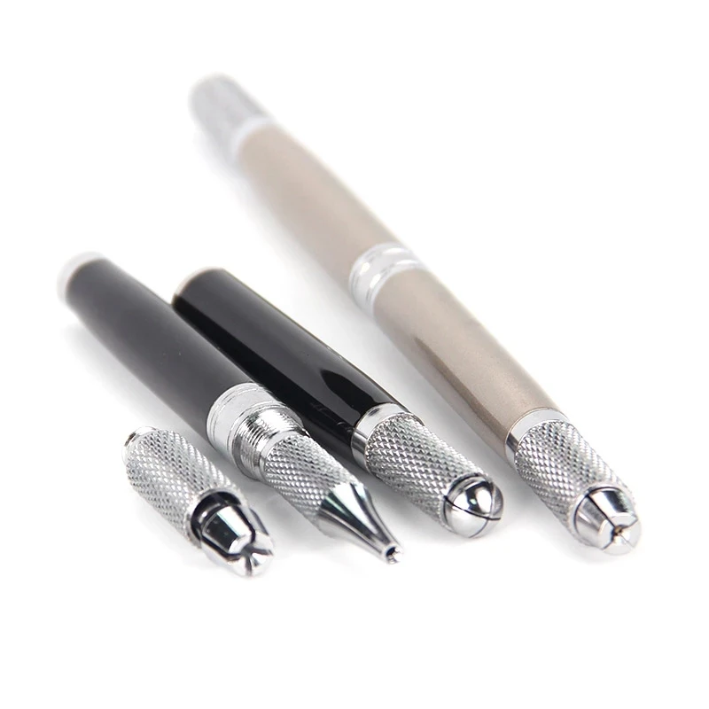 

Тату-ручка для бровей 3D, 10 шт., ручка для перманентного макияжа бровей, тату-машинка, профессиональная микроблейдинг, ручка для бровей Tebori