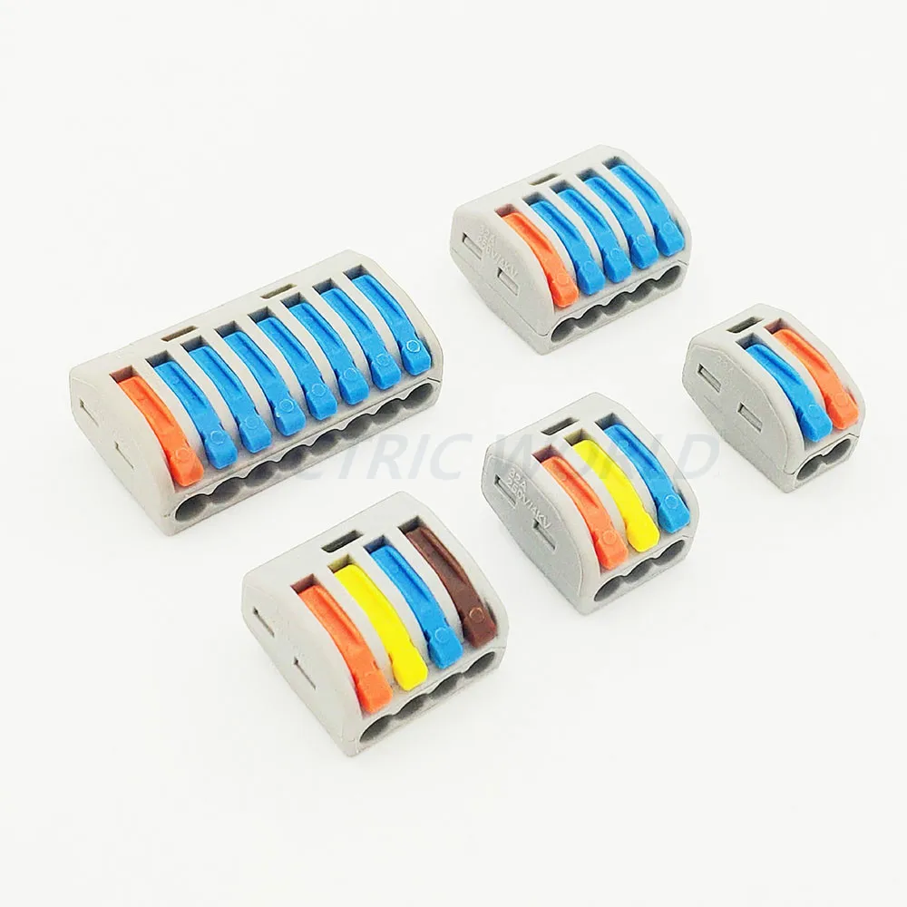 Разъем для провода водонепроницаемый быстрое зарядное клемм проводов блок 212/213