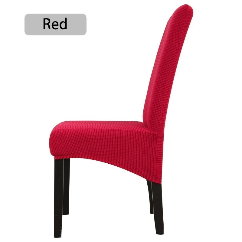 Чехлы на стулья однотонный стрейч чехлы хлопок для кухни/свадьбы эластичный | Дом