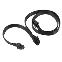 8 pin male to dual 8pin62 male pci e video graphics card power cable gpu power extension cable cord splitter for btc