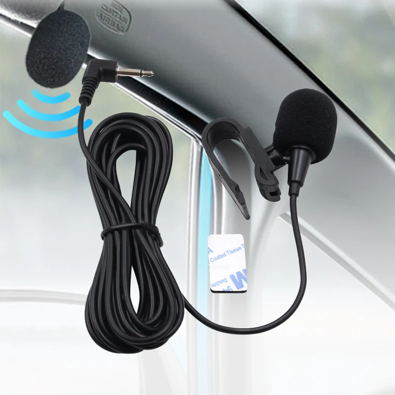 For ISO Toyota Nissan Car Radio Multimedia Player Cable Adapter Moblie Phone Speaking Microphon for 71BT 60BT Android |