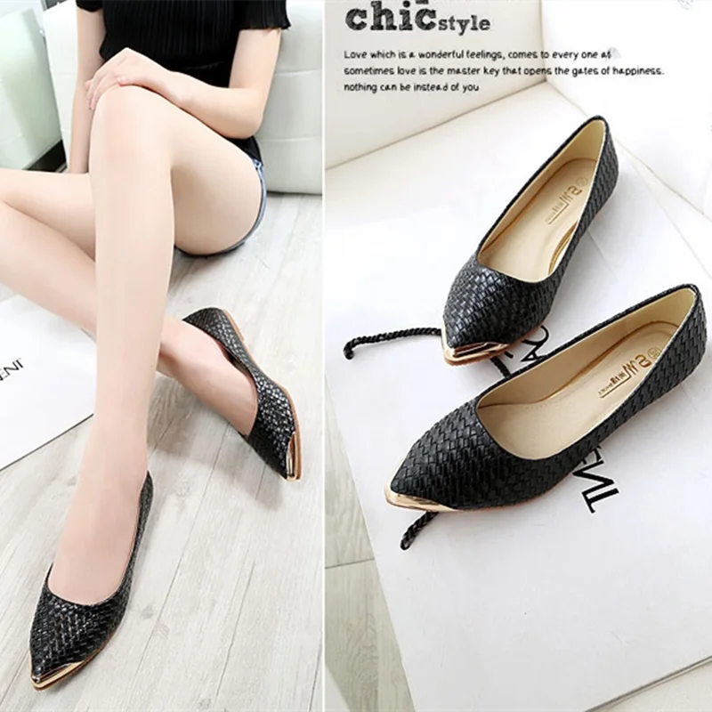 Женские блестящие туфли на плоской подошве с острым носком размера плюс г. лоферы