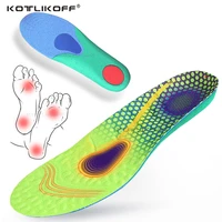 insoles for running sport breathable deodorant summer shoe pad insert foot plantar fasciitis elastic shock absorption insoles