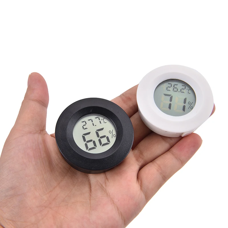 

Mini Digital Thermometer Hygrometer Temperature Humidity Indoor LCD Display Home Sensor Computer Room Kitchen Home Supplies